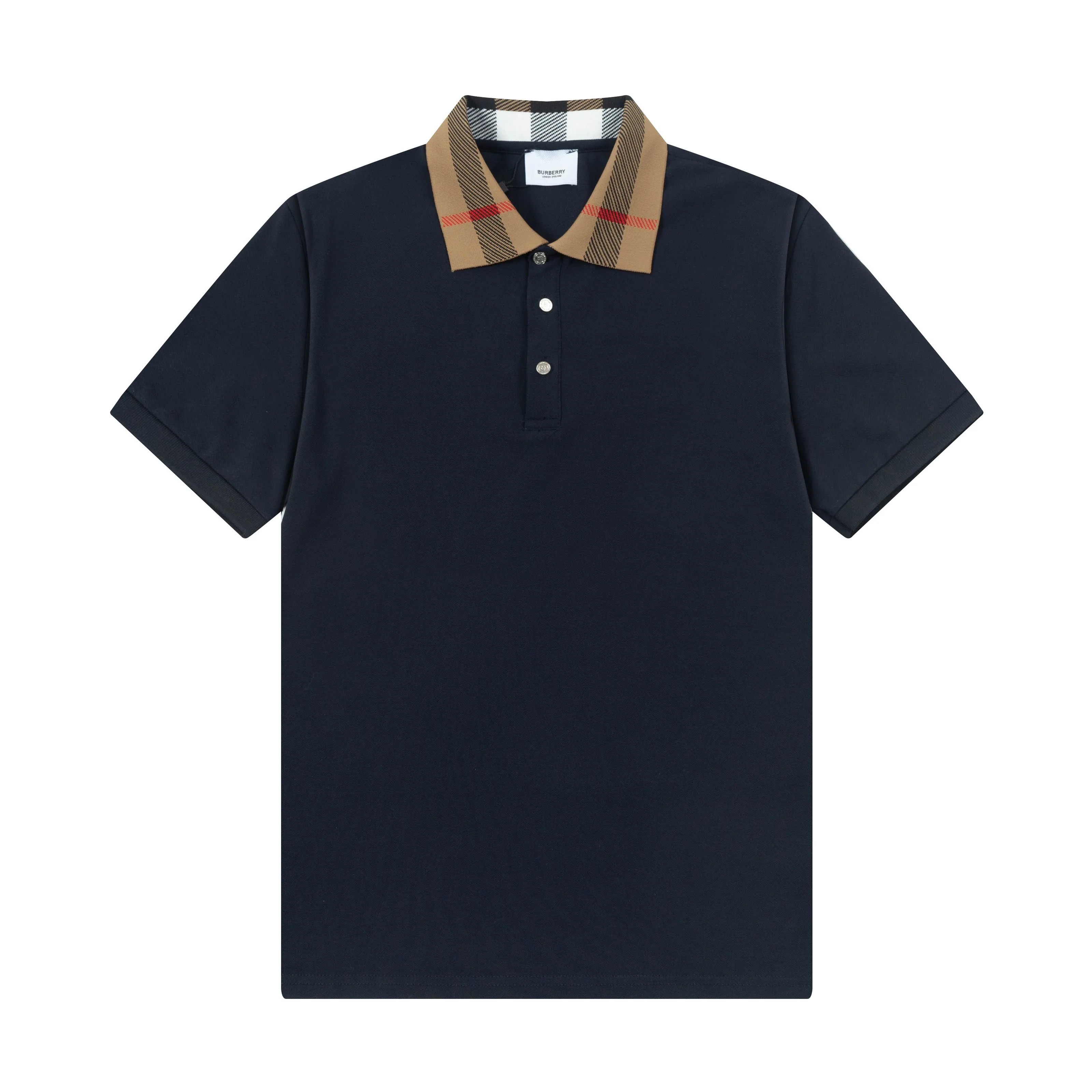 Lapel Cotton Polo Shirt