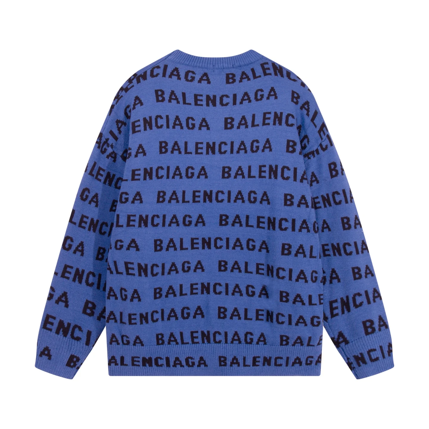 Knitted jacquard cashmere sweater