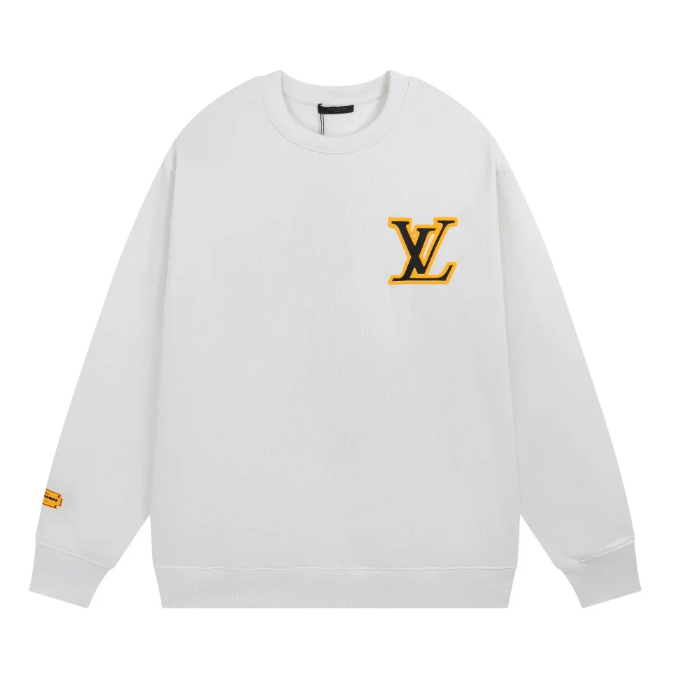 White Cotton Sweatshirt