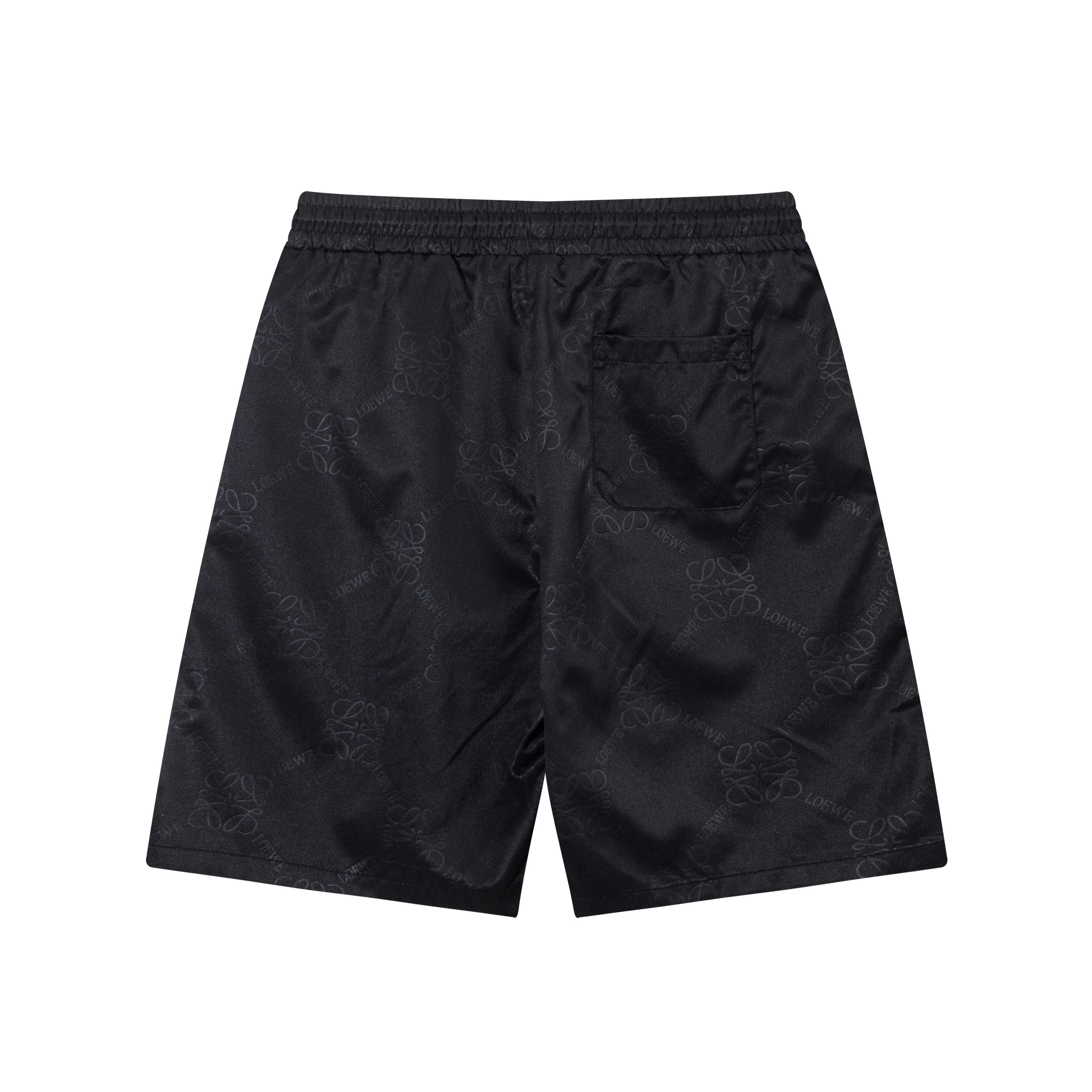 EMBOSSED NYLON PRINTED SHORTS