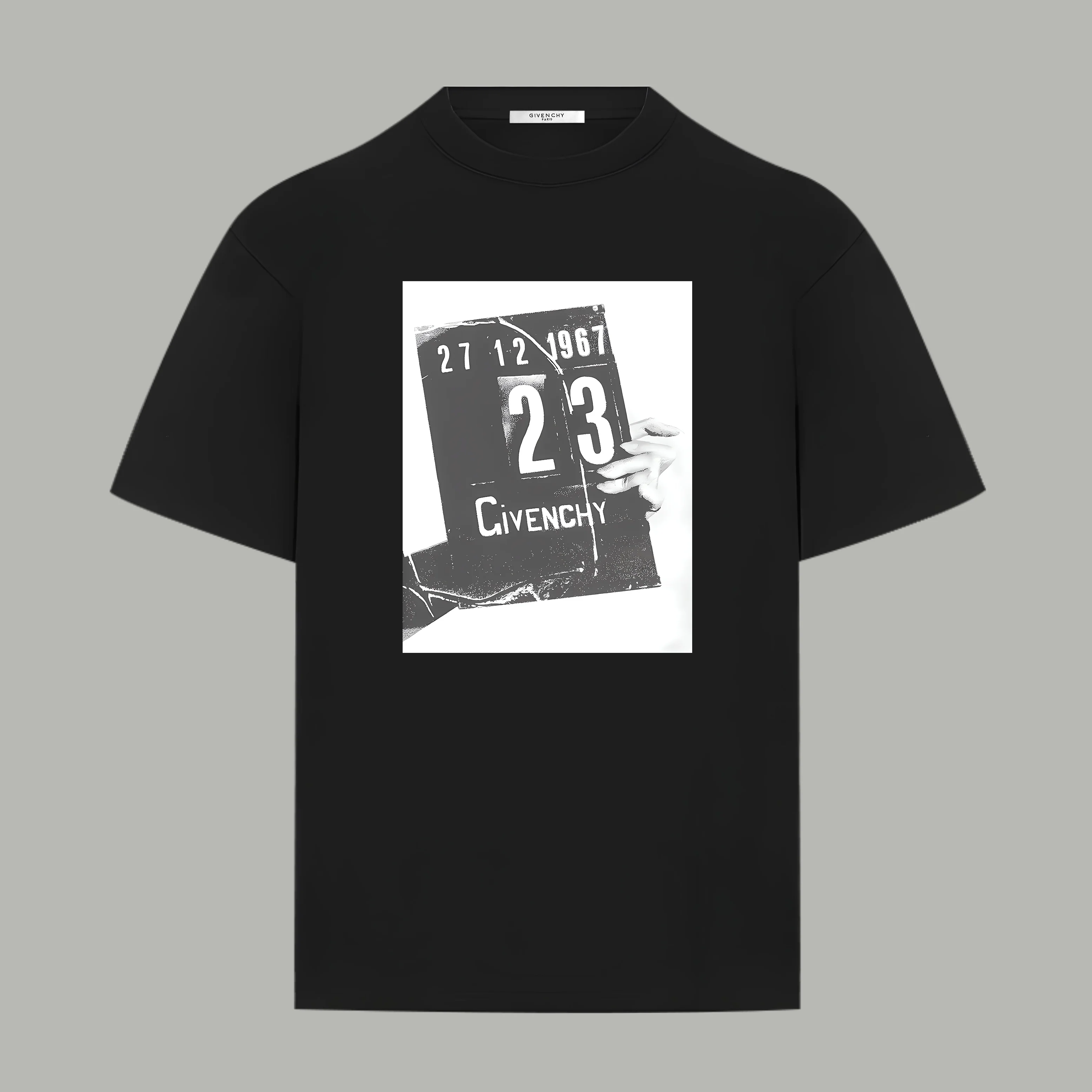 Printed cotton T-shirt