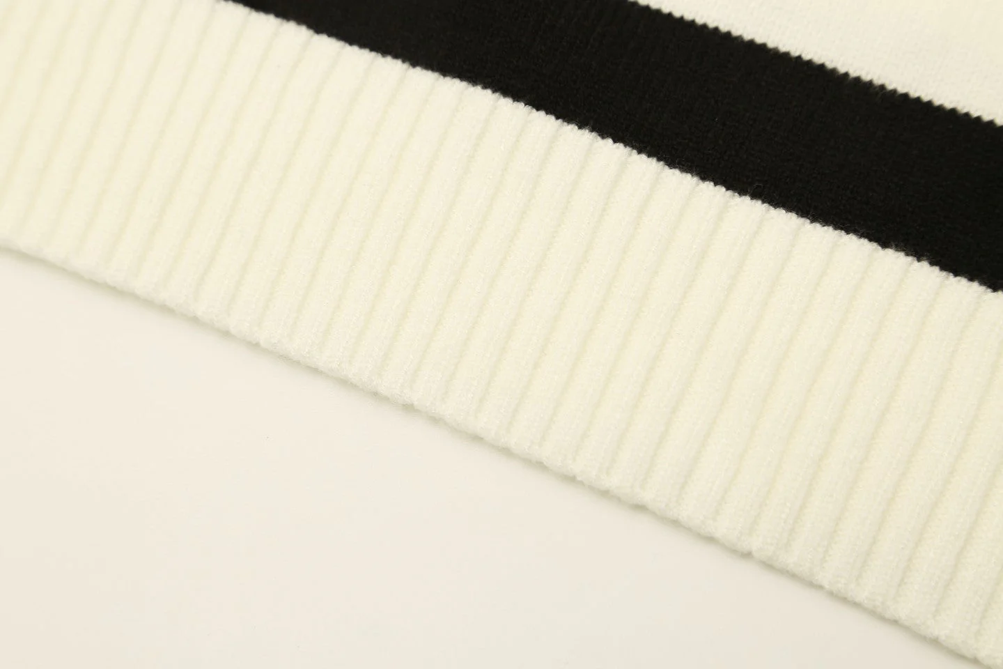 knitted jacquard sweatshirt