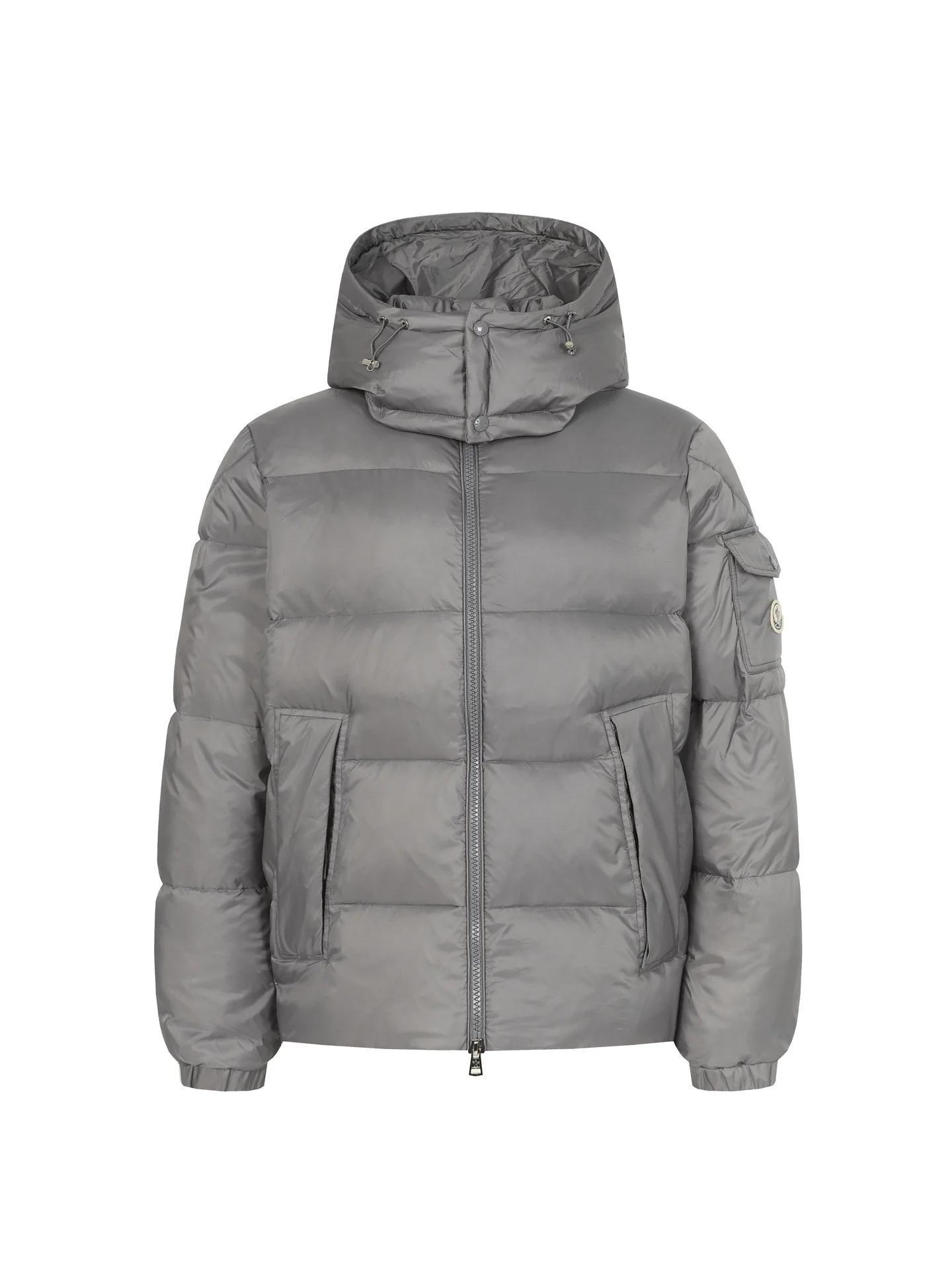 Pocket down hooded jacket