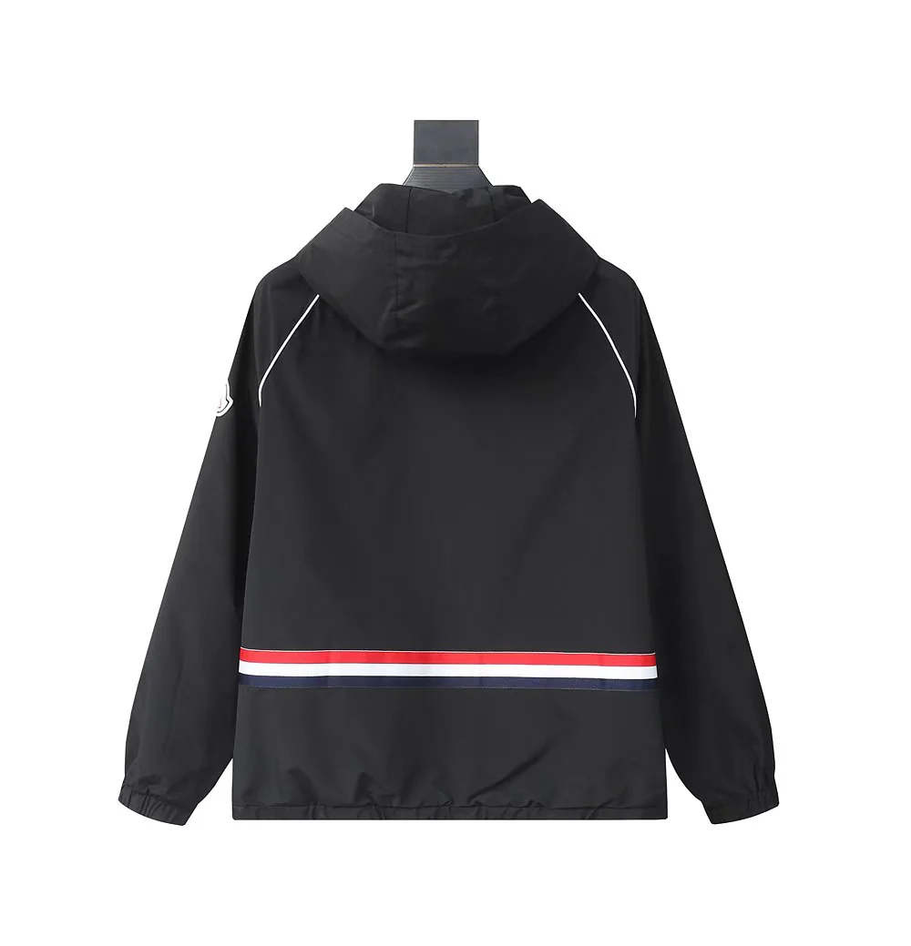 Nylon thin hooded jacket