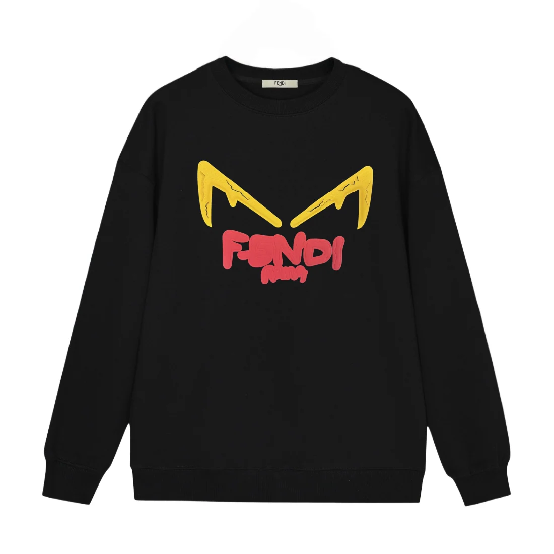 3D Cracked Pattern Sweatshirt