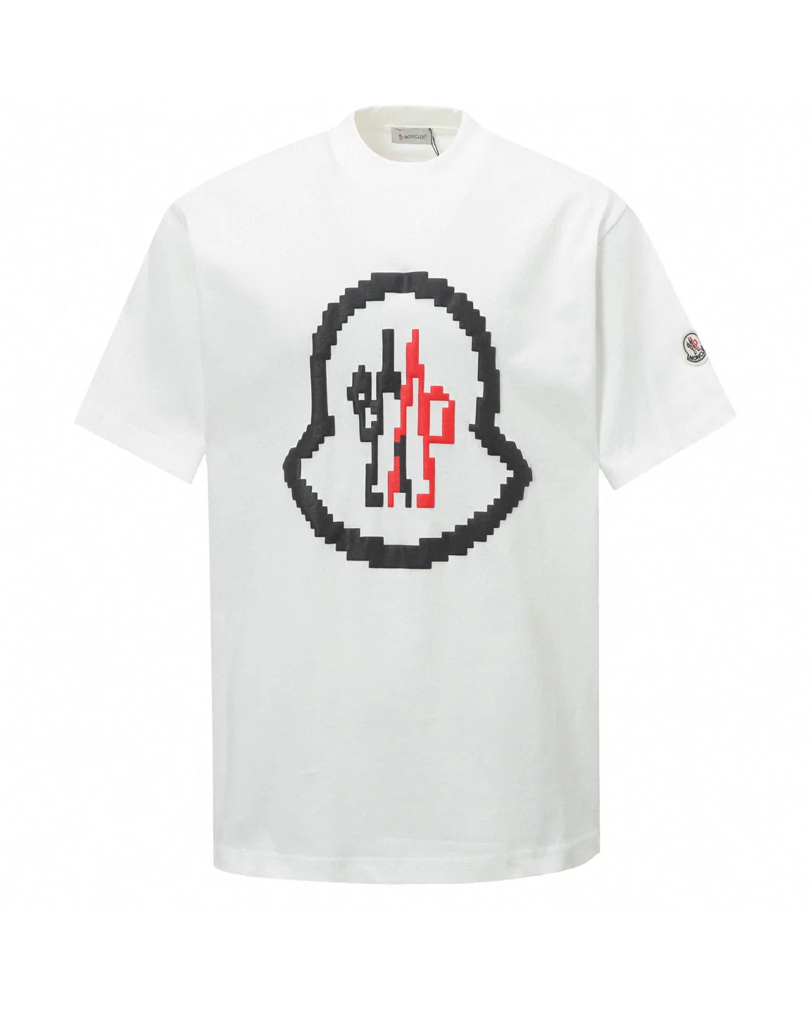 Foam round neck cotton T-shirt