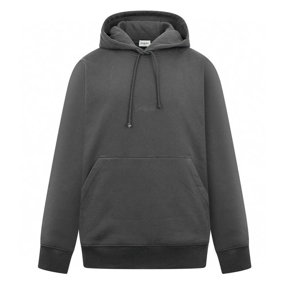 Embroidered cotton sweatshirt