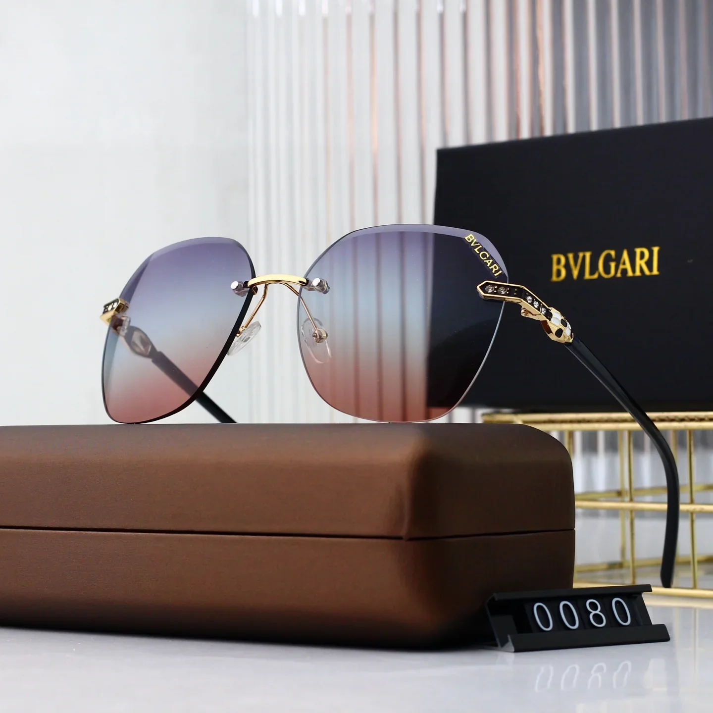 6 color sunglasses HD lenses Full frame design 0080