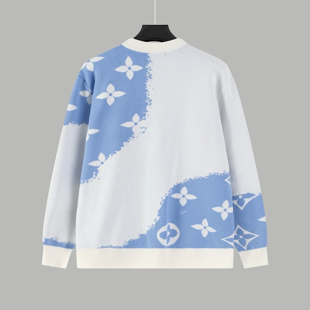 Gradient Print Sweater