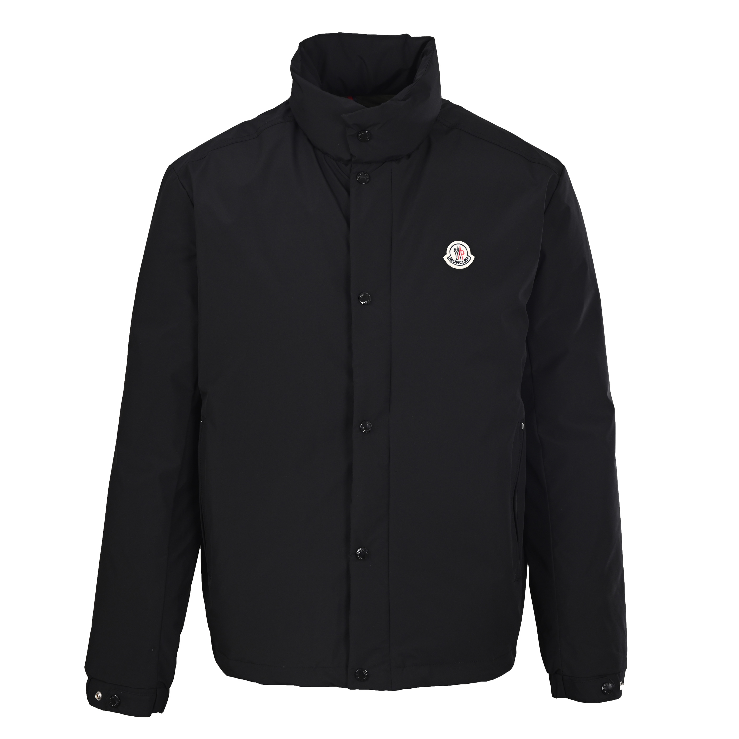 Embroidered stand-up collar down  jacket