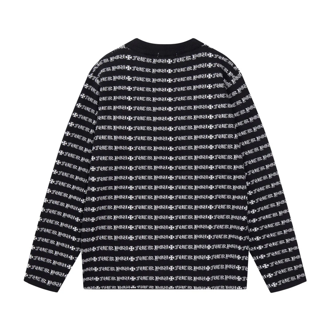 Knitted cashmere sweatshirt
