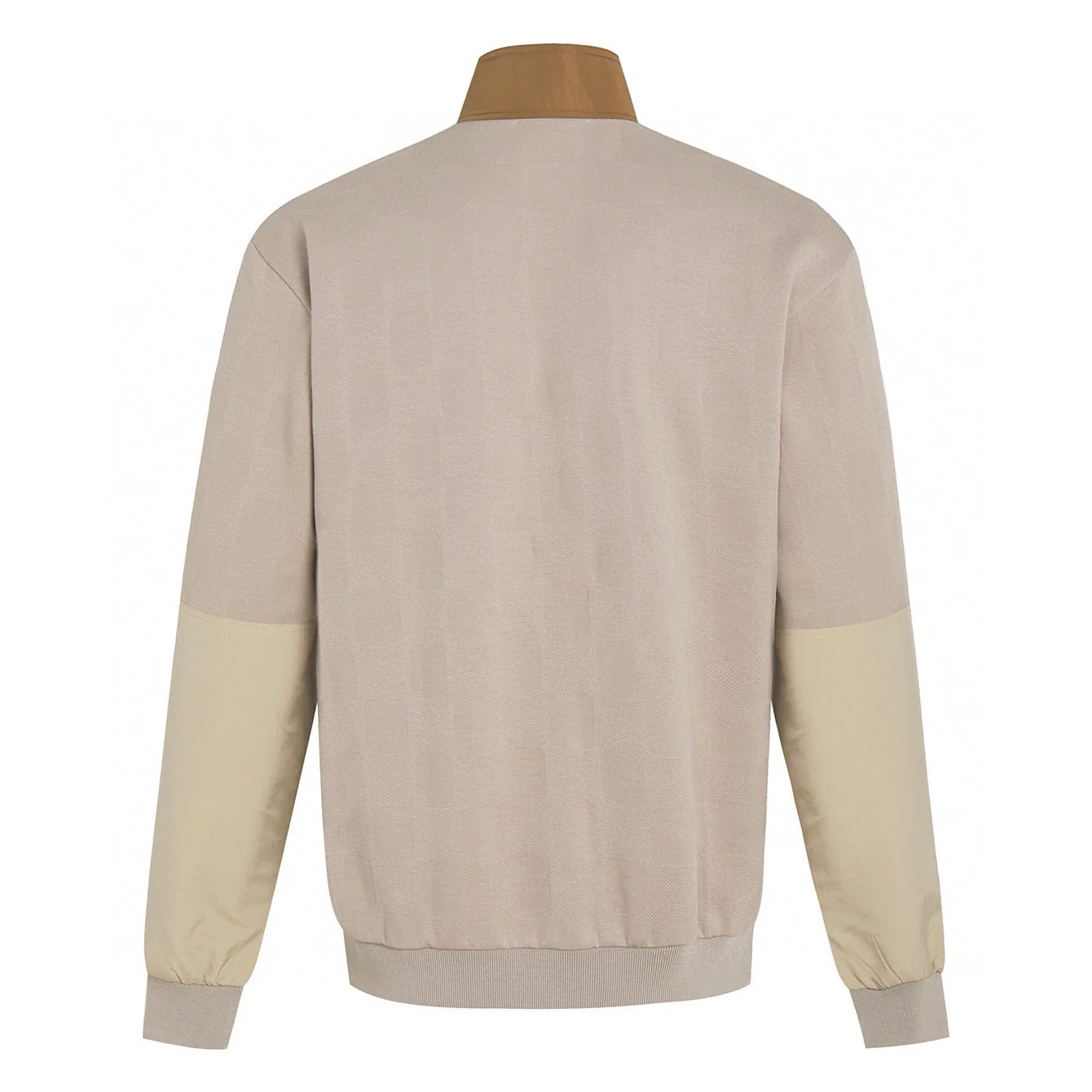 Khaki Half-Zip Sweatshirt