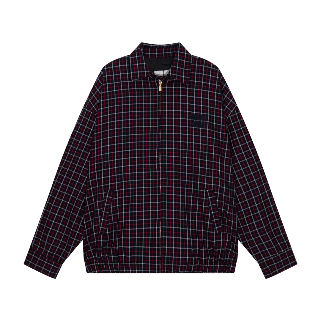 Plaid cotton jacket