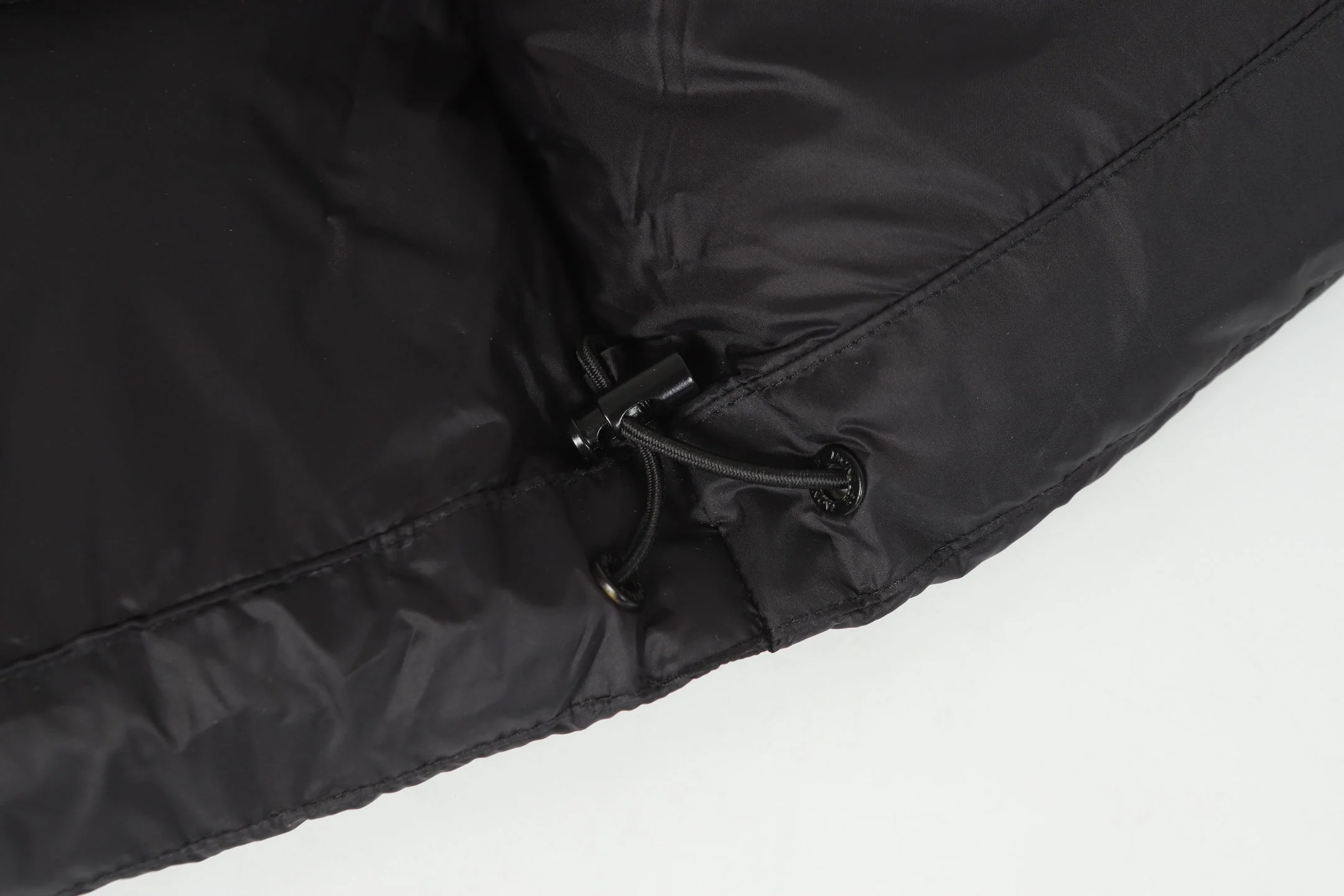 zipper stand collar down jacket