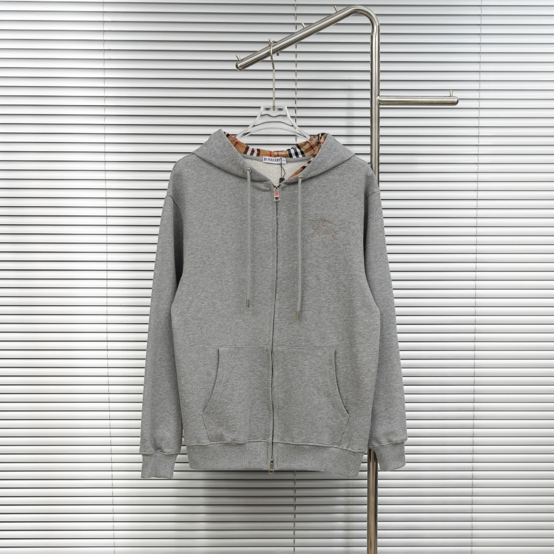 Warhorse Embroidered Hooded Zip-Up Jacket