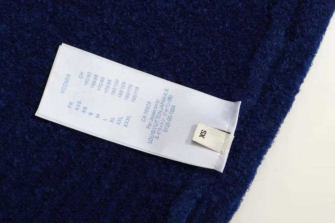 Double-faced jacquard cashmere sweatshirt