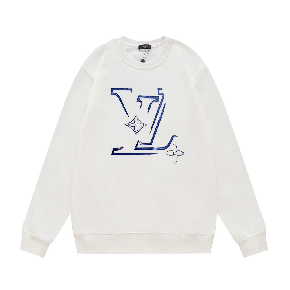 Four-leaf clover pattern sweatshirt