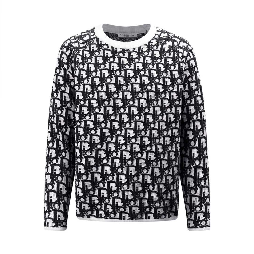 Knitted cashmere sweatshirt