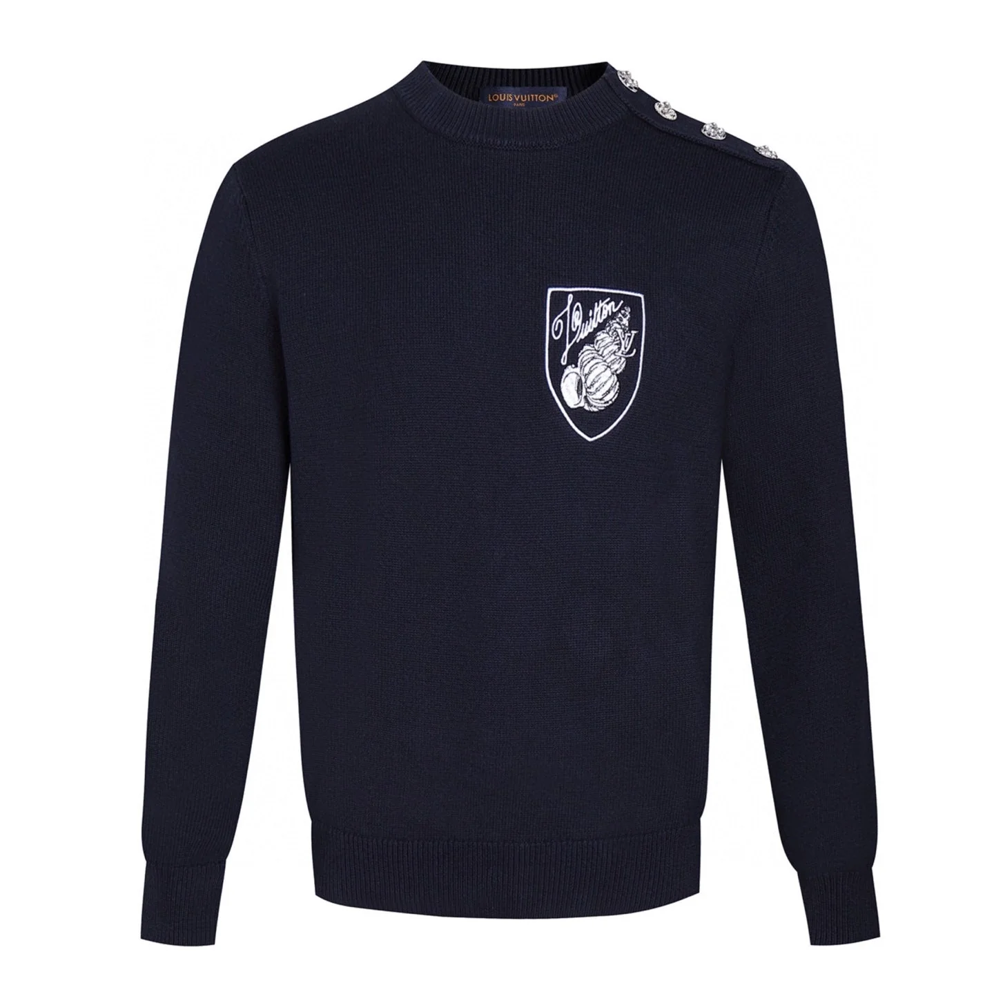 Knitted cashmere sweatshirt