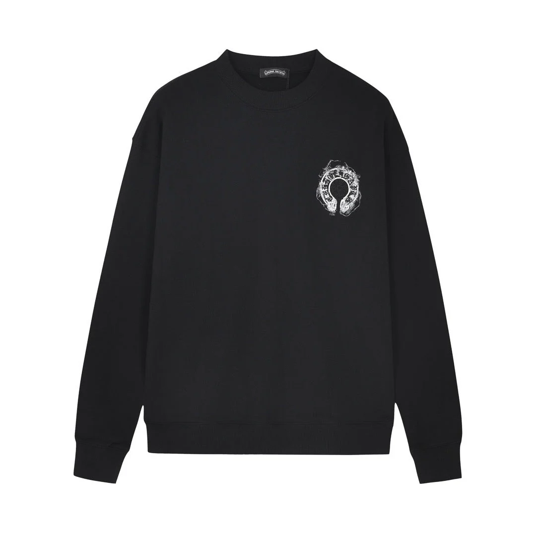 Embroidered Patch Sweatshirt
