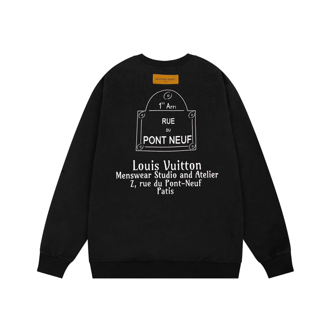 Font Print Sweatshirt