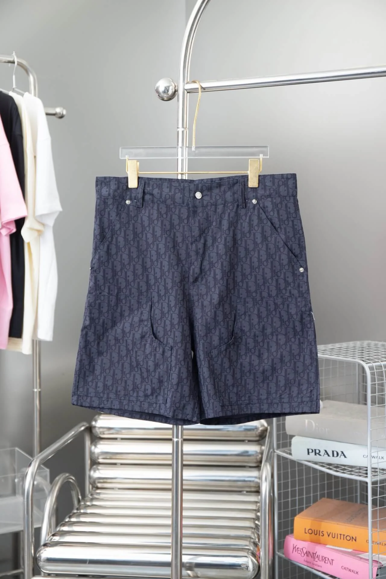 All-Over Jacquard Shorts