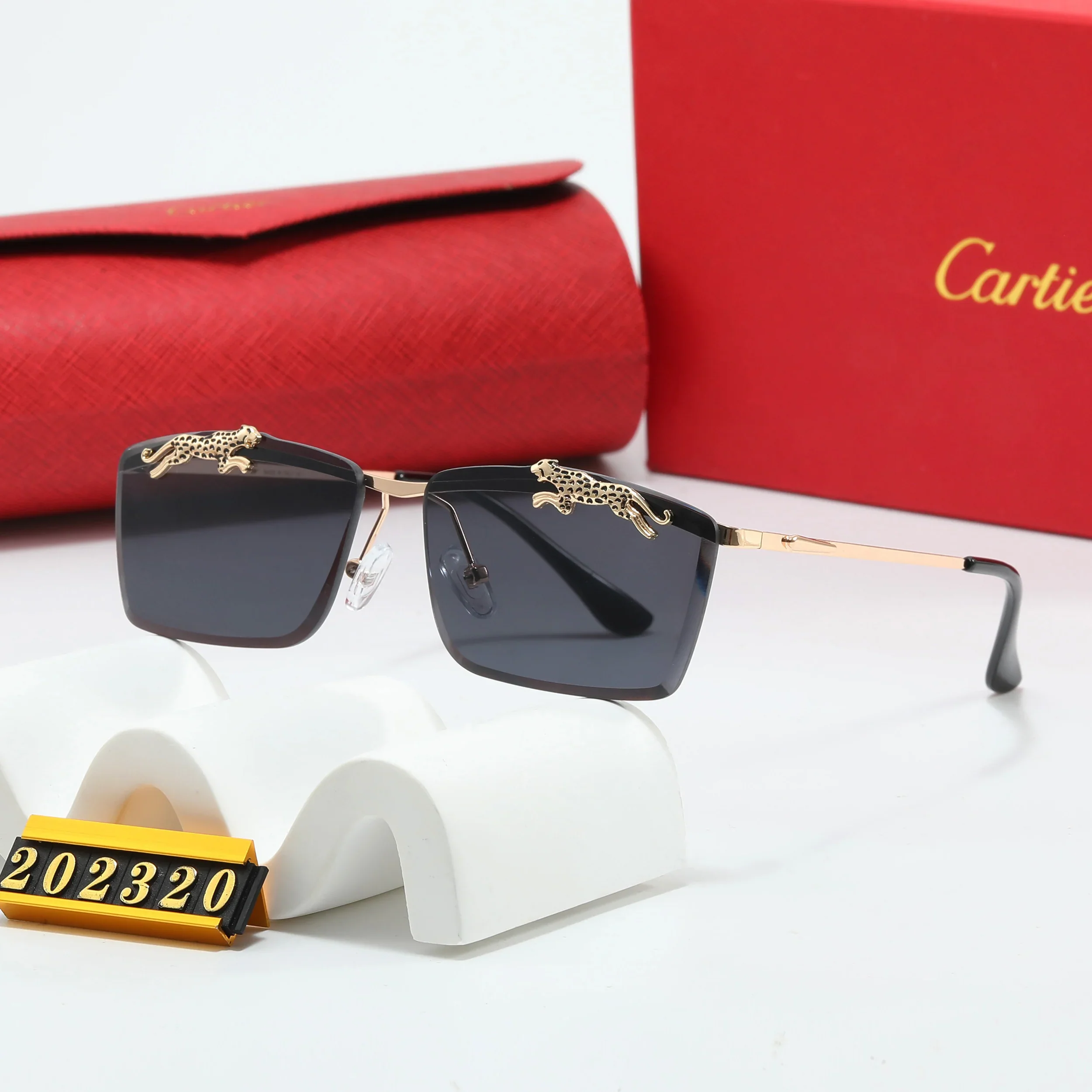 6 colors frameless design full lens sunglasses 202320