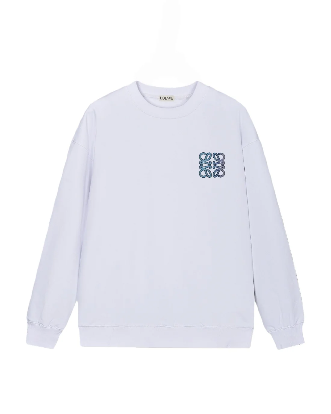 Printed cotton sweatshirt