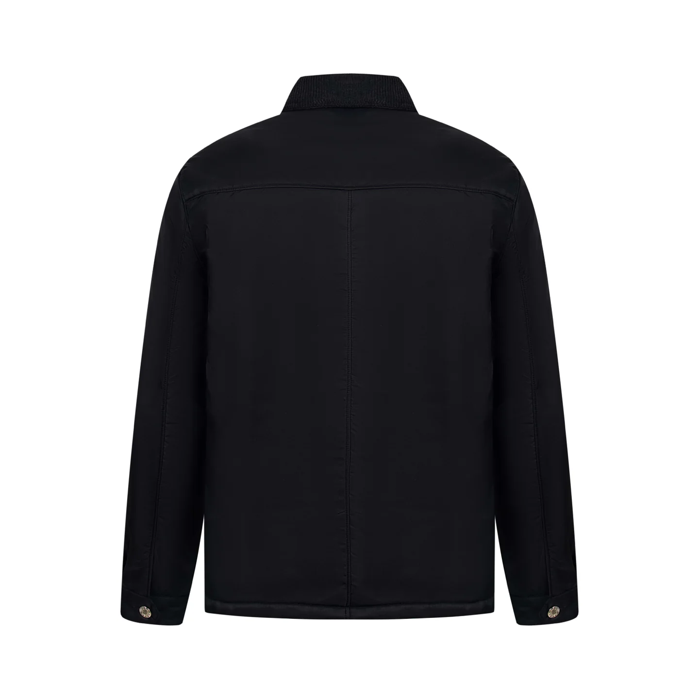 Lapel pocket cotton jacket