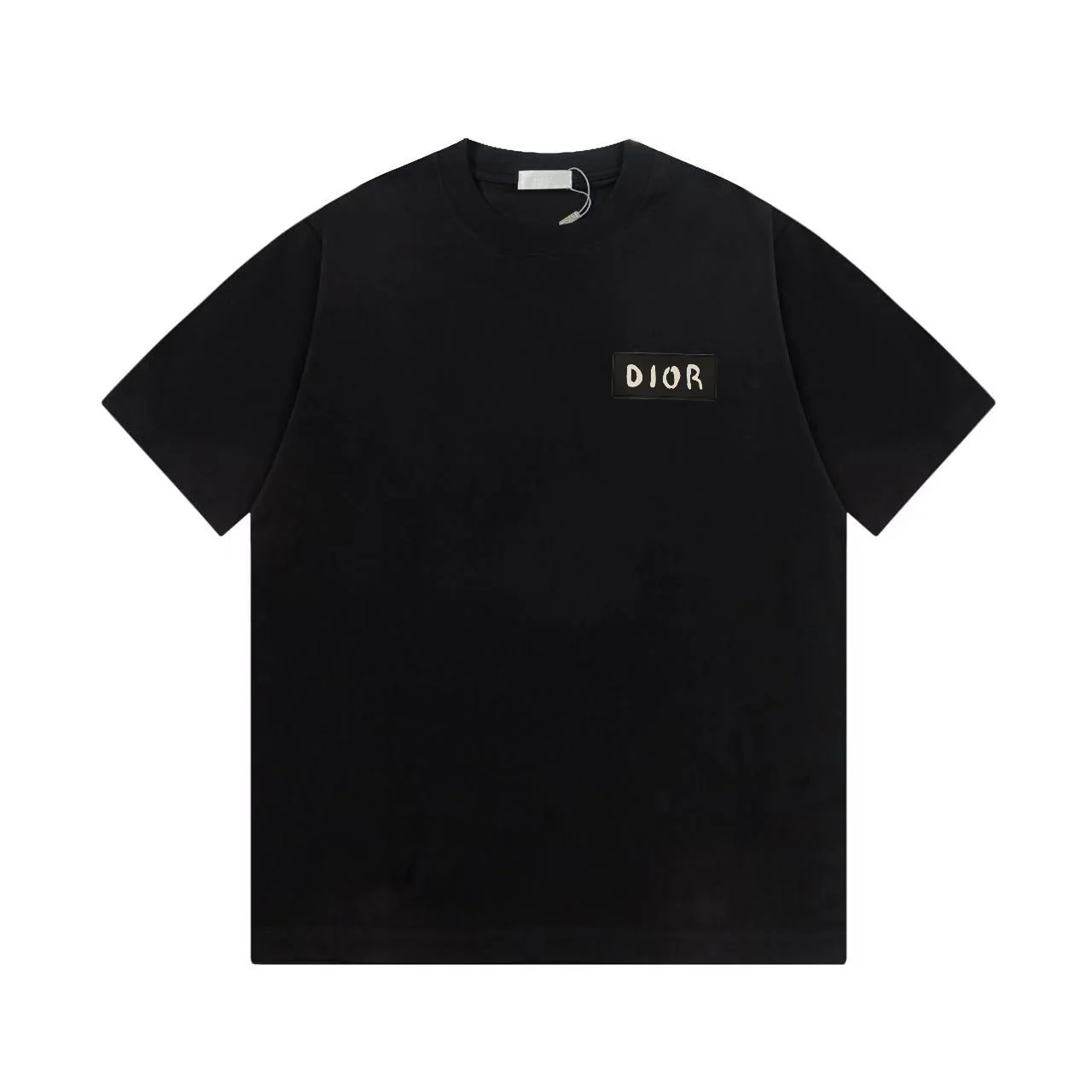 Fashion patch cotton T-shirt