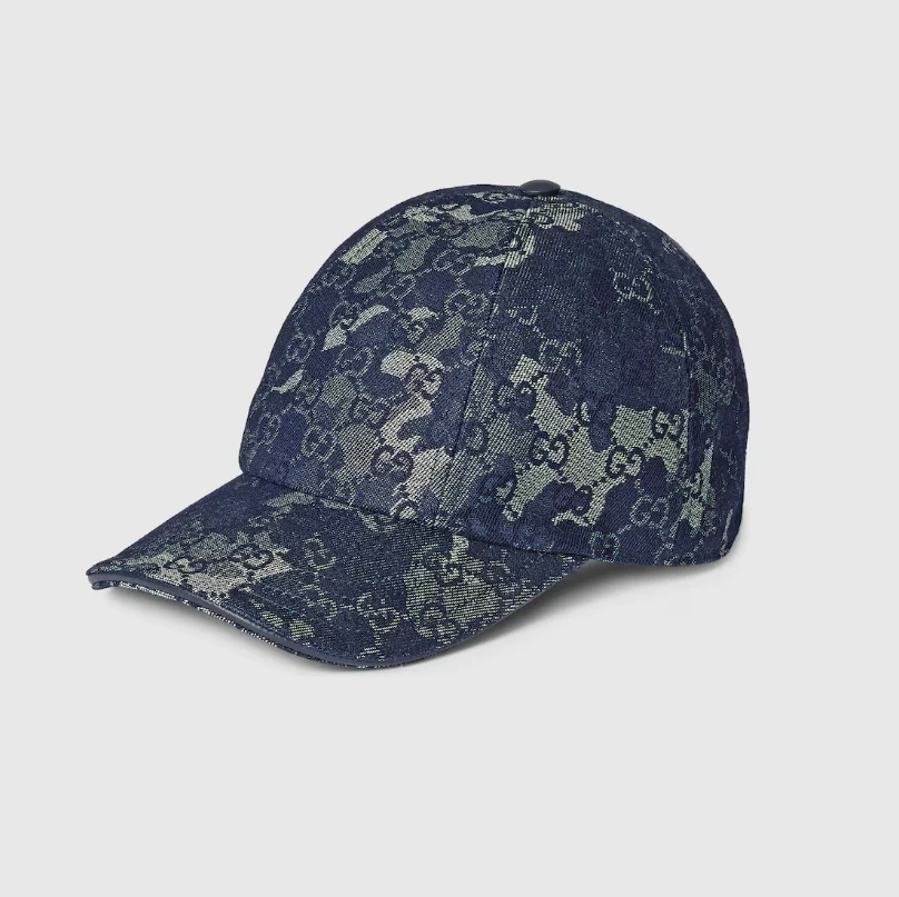 Stylish denim baseball cap