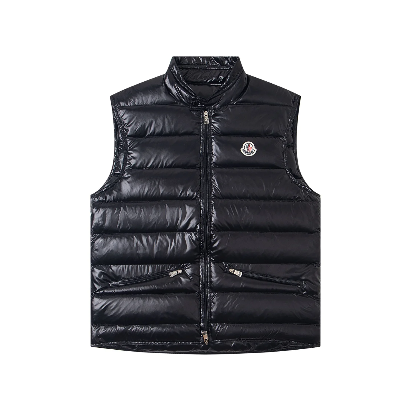 Double zip down vest