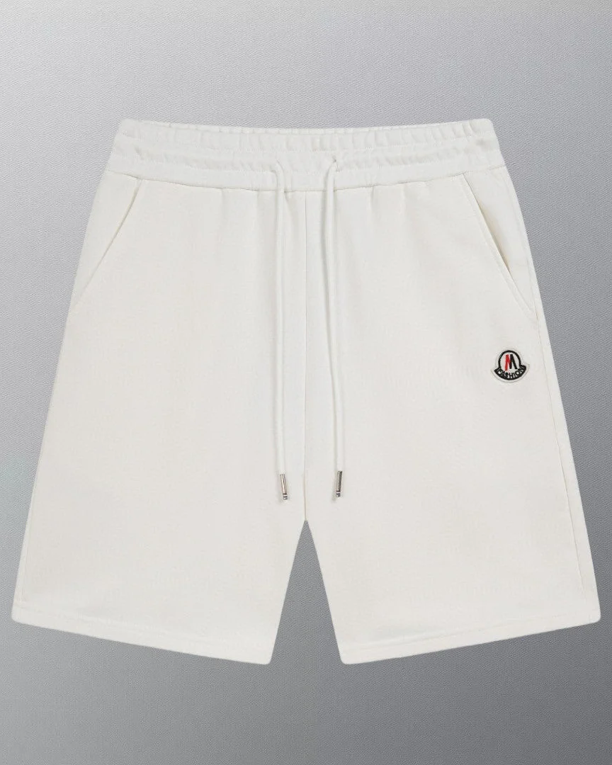 EMBROIDERED COTTON SHORTS