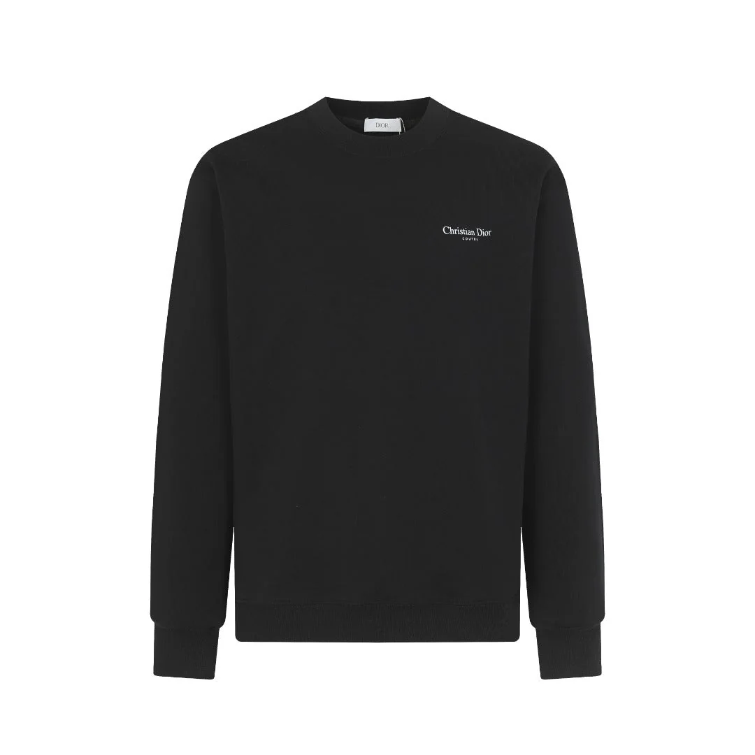 Knitted printed sweatshirt