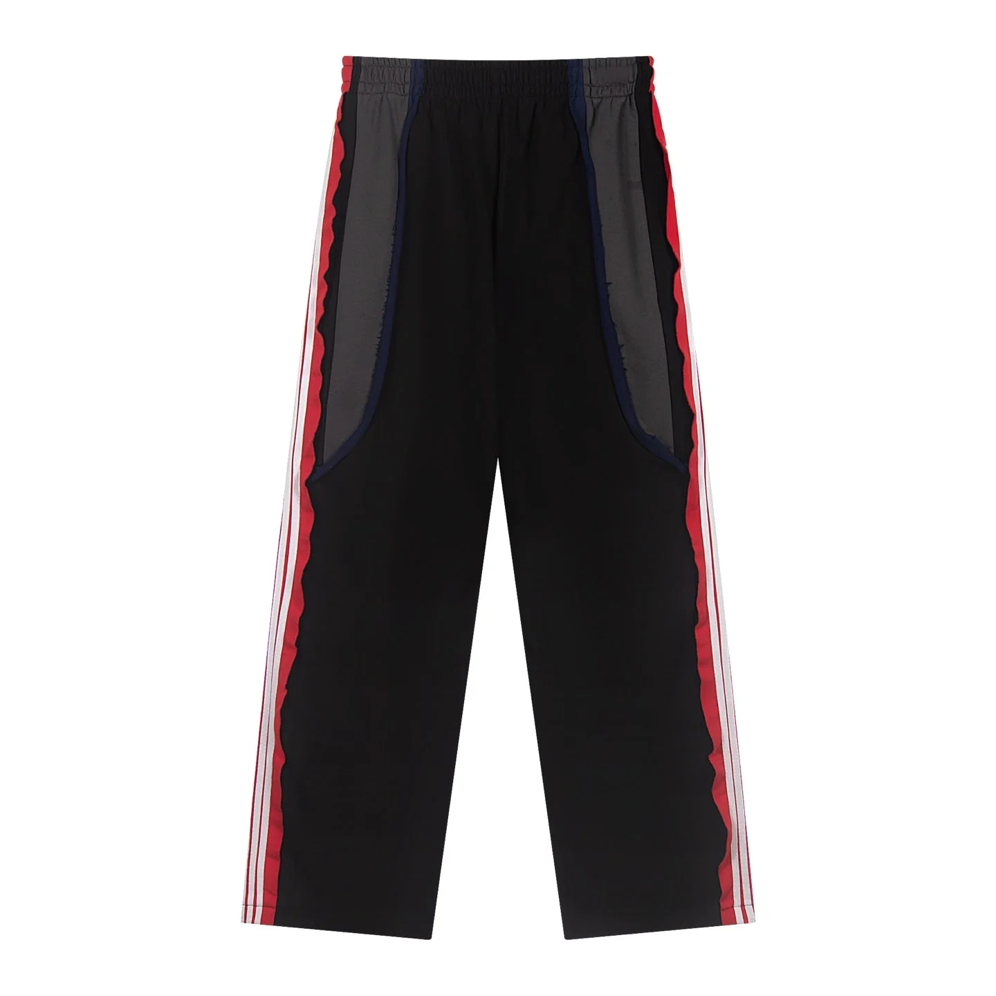 White side bar sports trousers