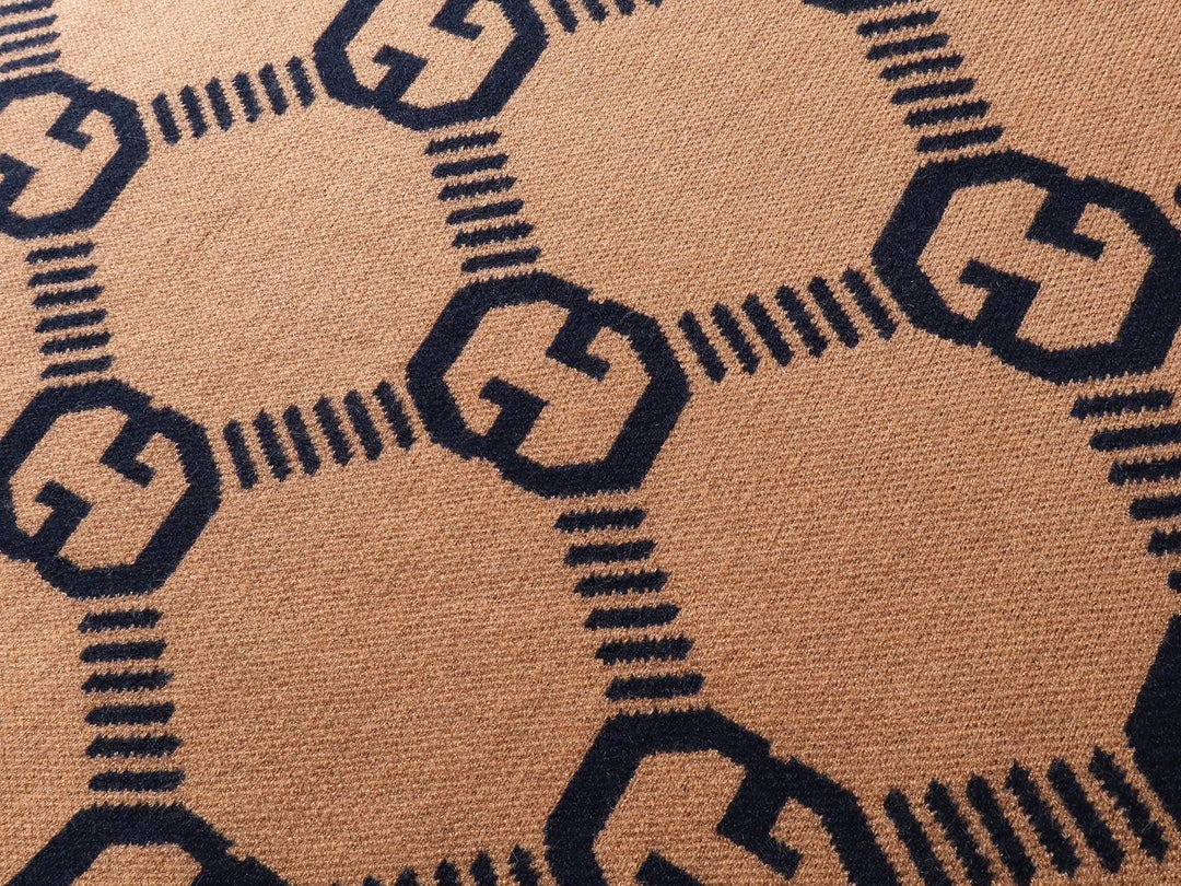 Jacquard Knitted Cashmere Sweater