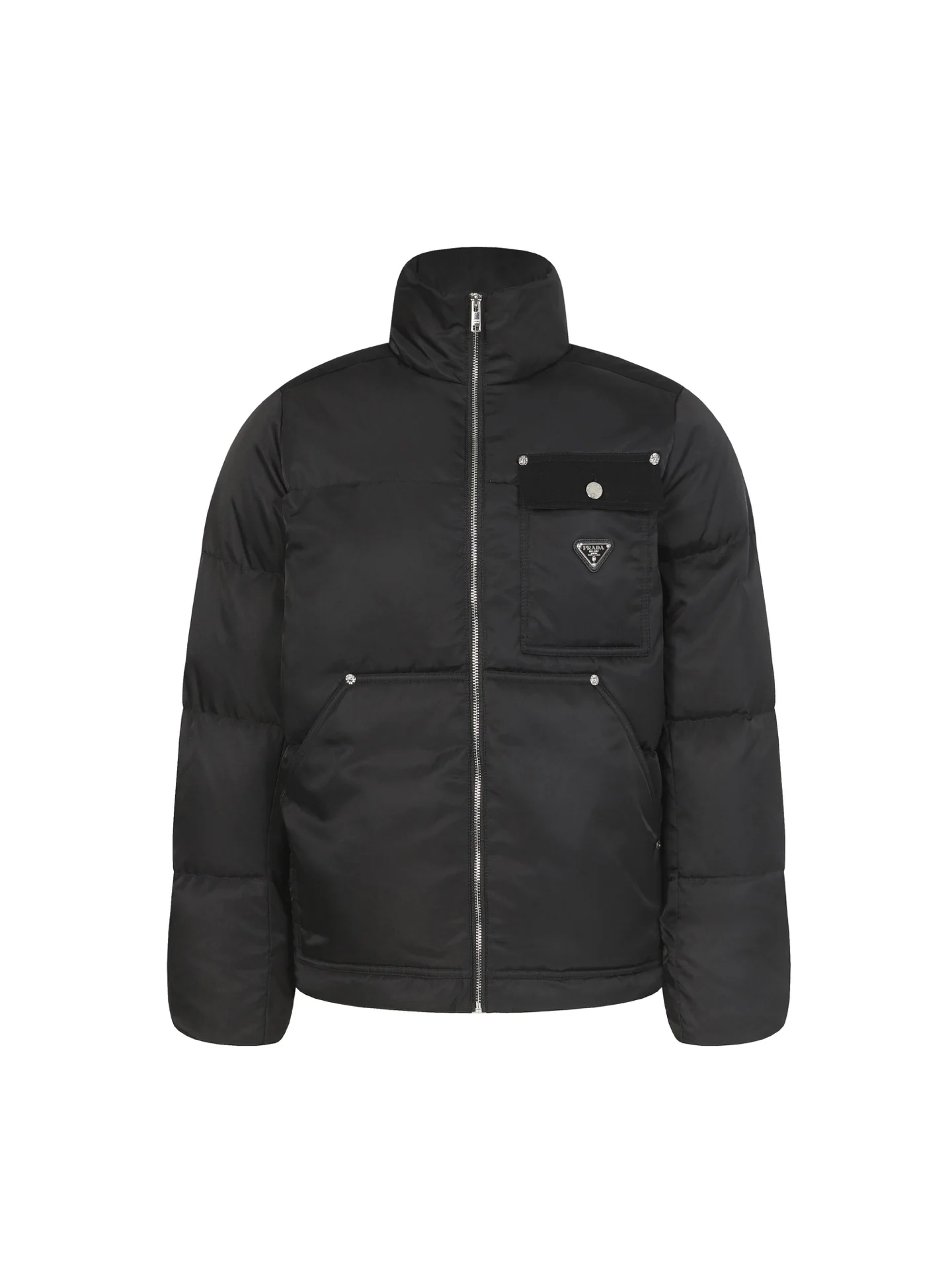 Fashion stand collar down jacket