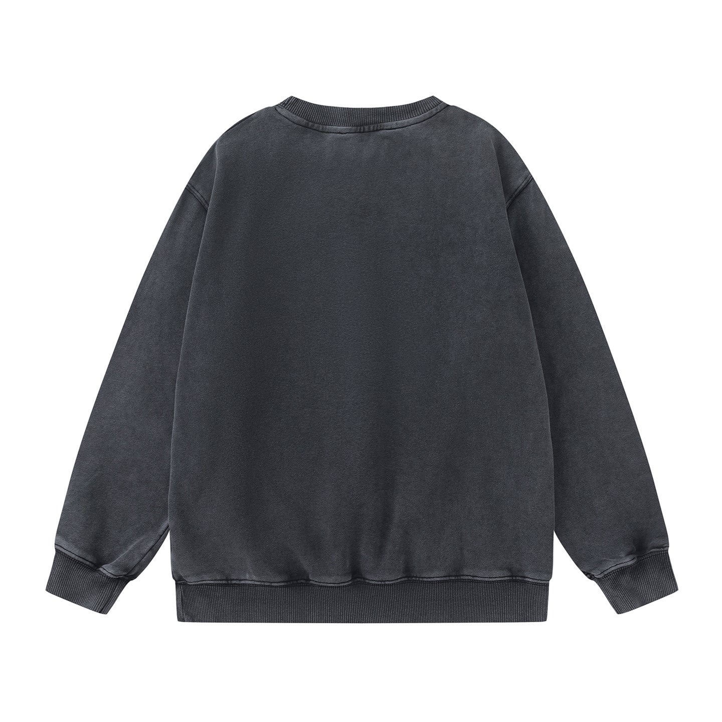 Washed cotton sweatshirt