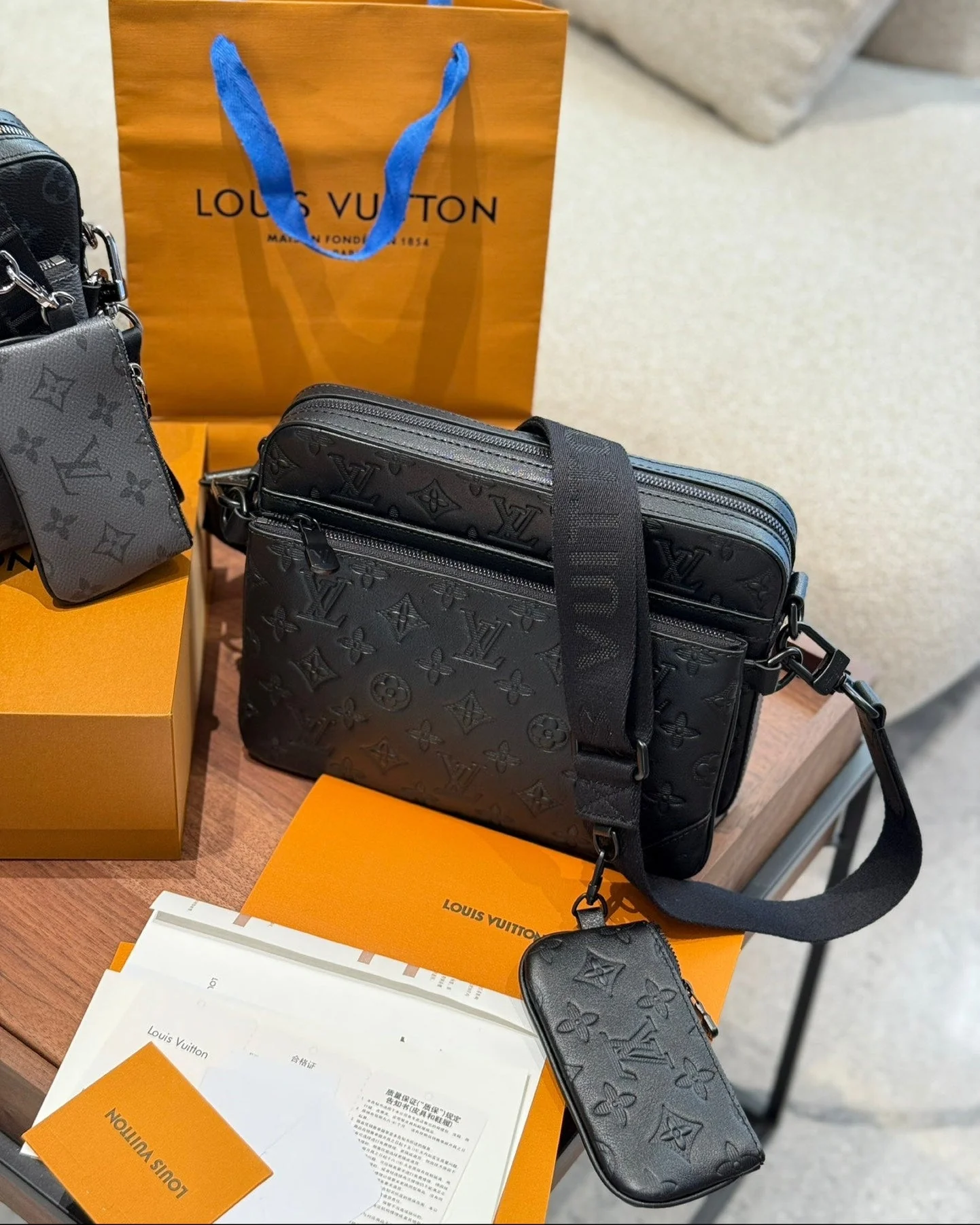 Men's 3-in-1 Messenger Bag