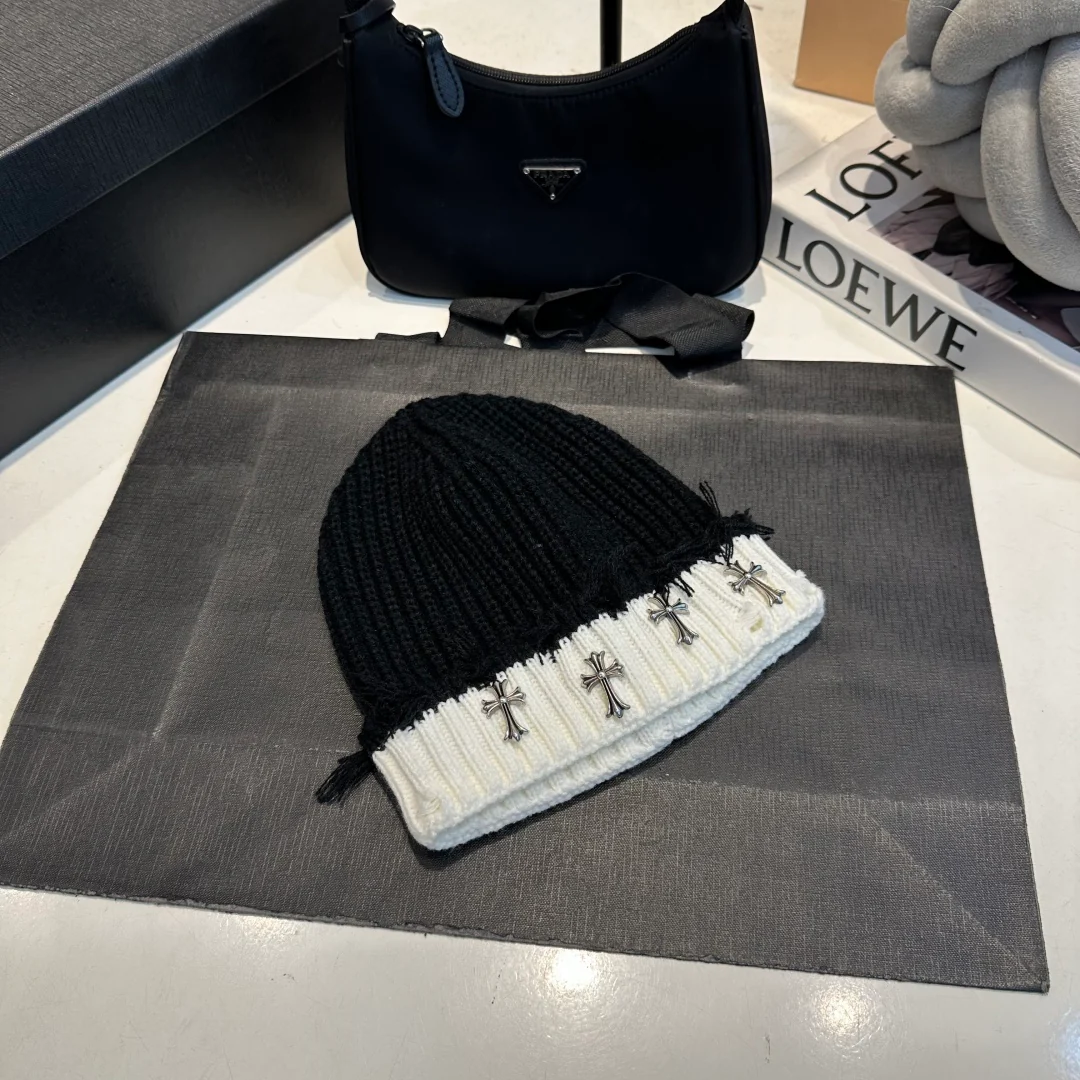 Fashionable Cashmere Knitted  Beanie