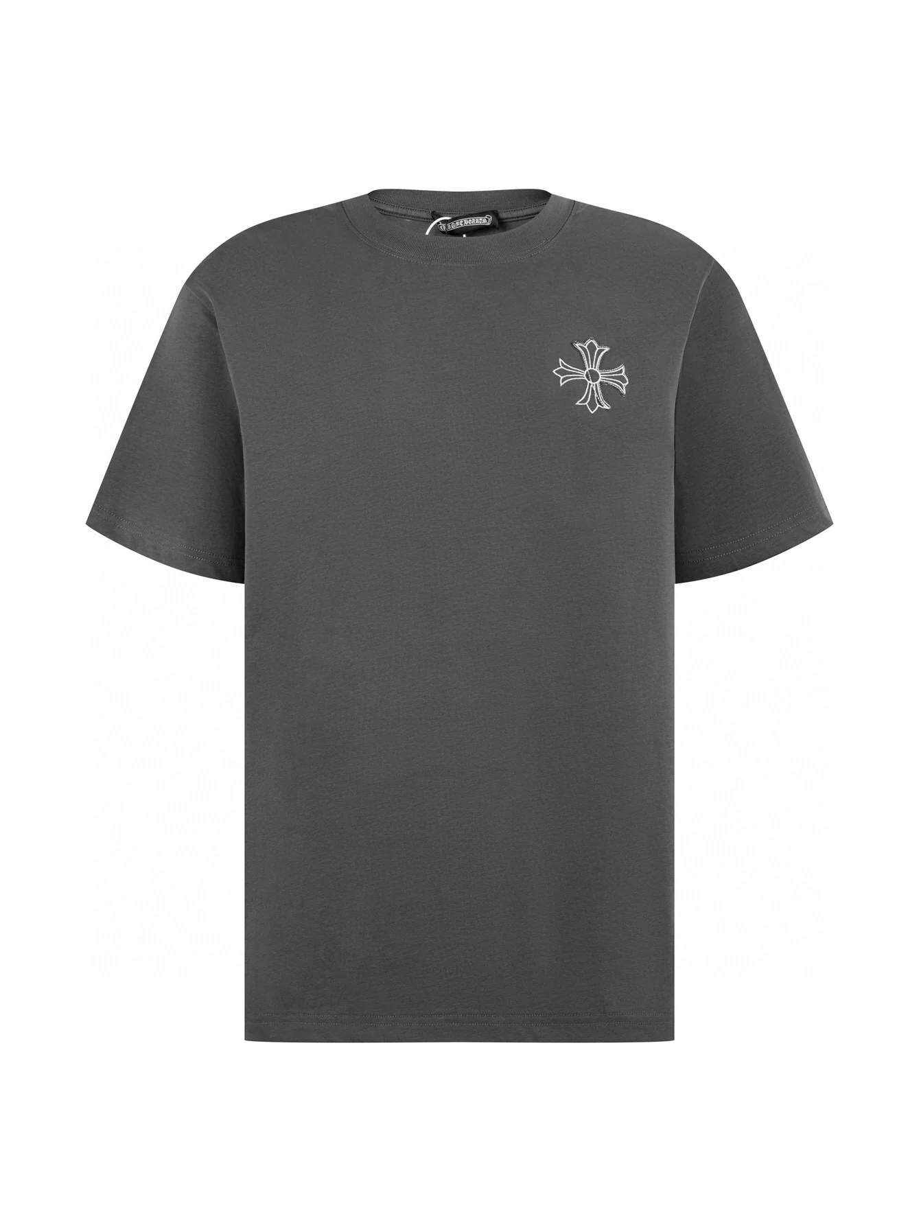 Double-sided embroidered T-shirt