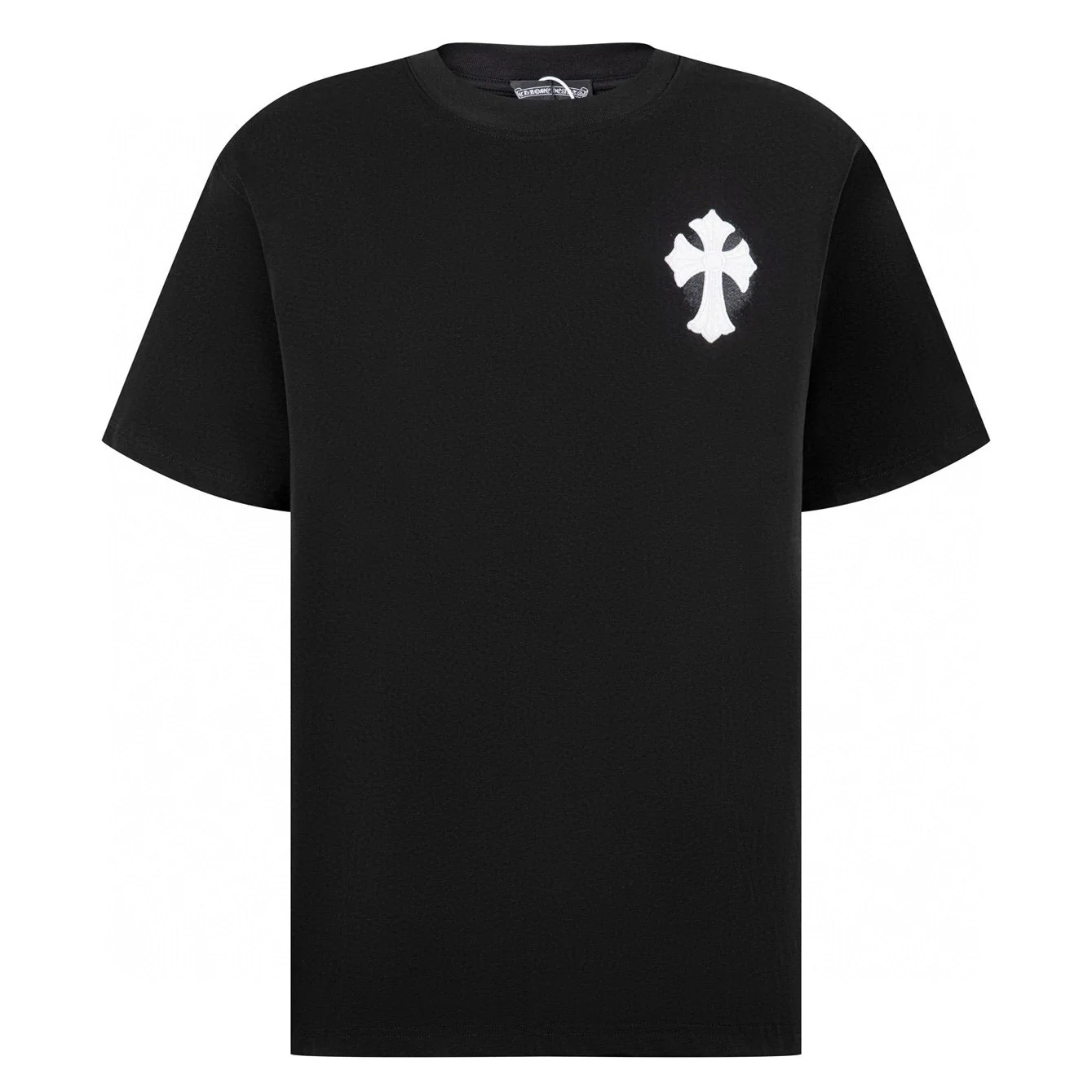 Double-sided embroidered T-shirt