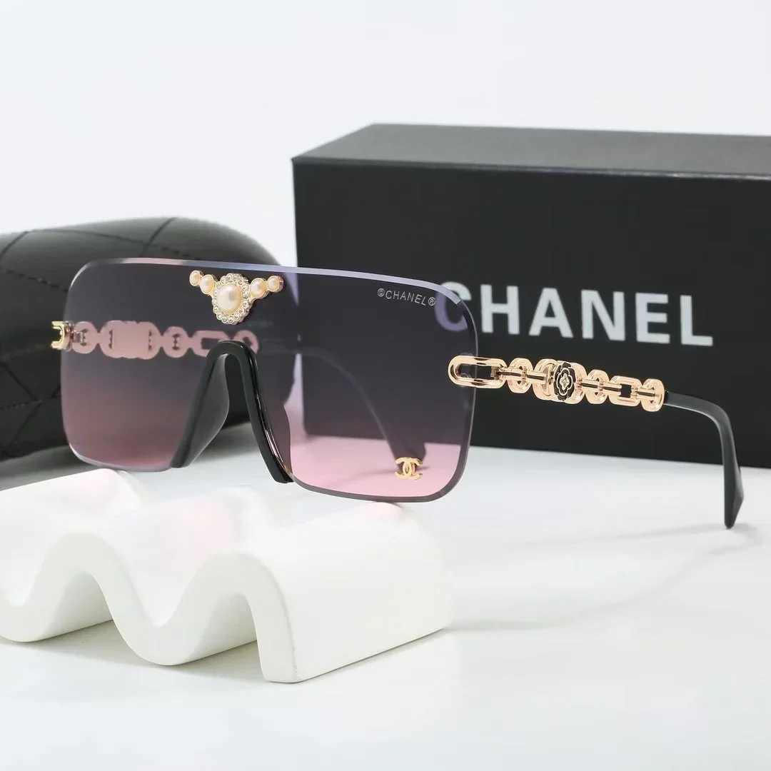 Half frame metal sunglasses