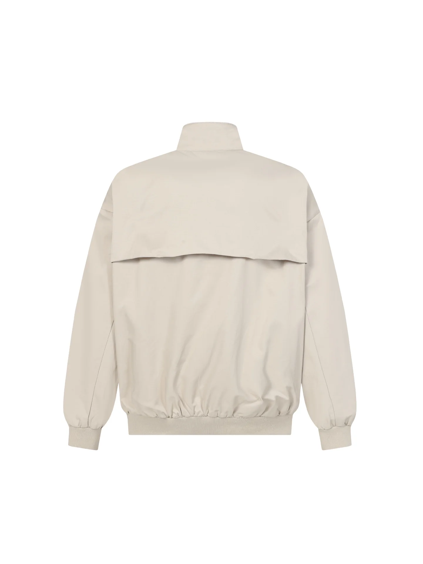 Red plaid stand collar jacket