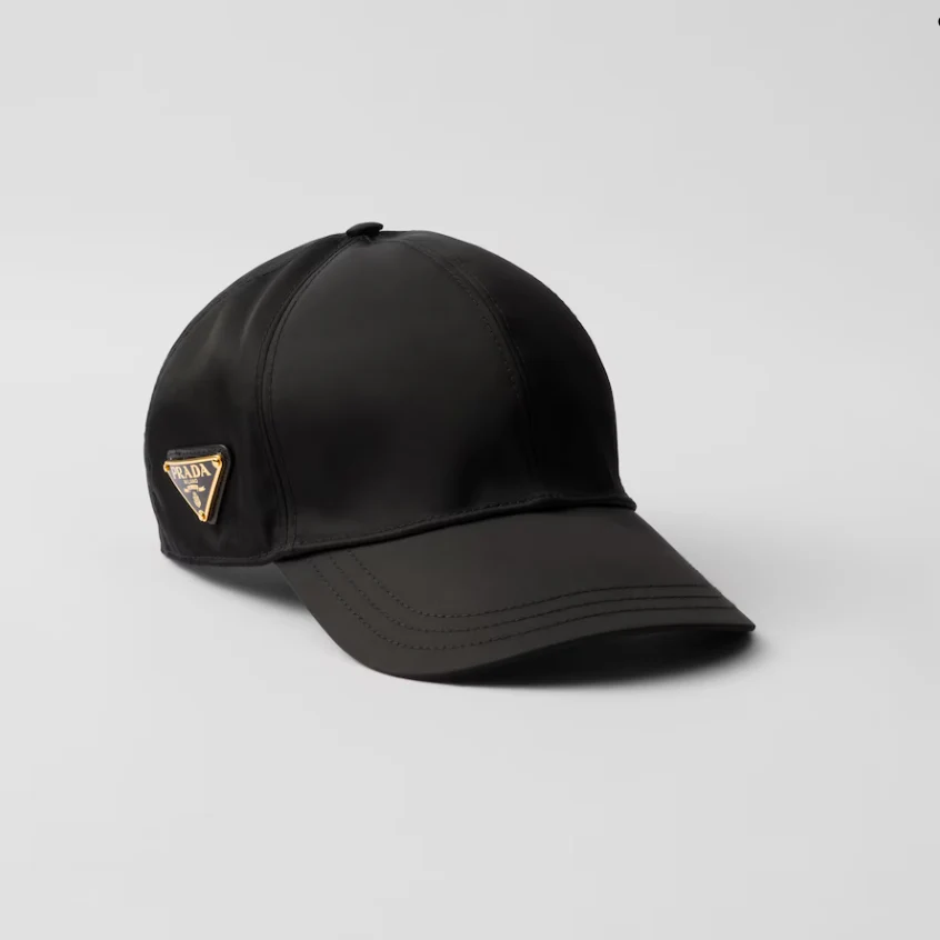 Recycled Nylon Monogram Baseball Cap