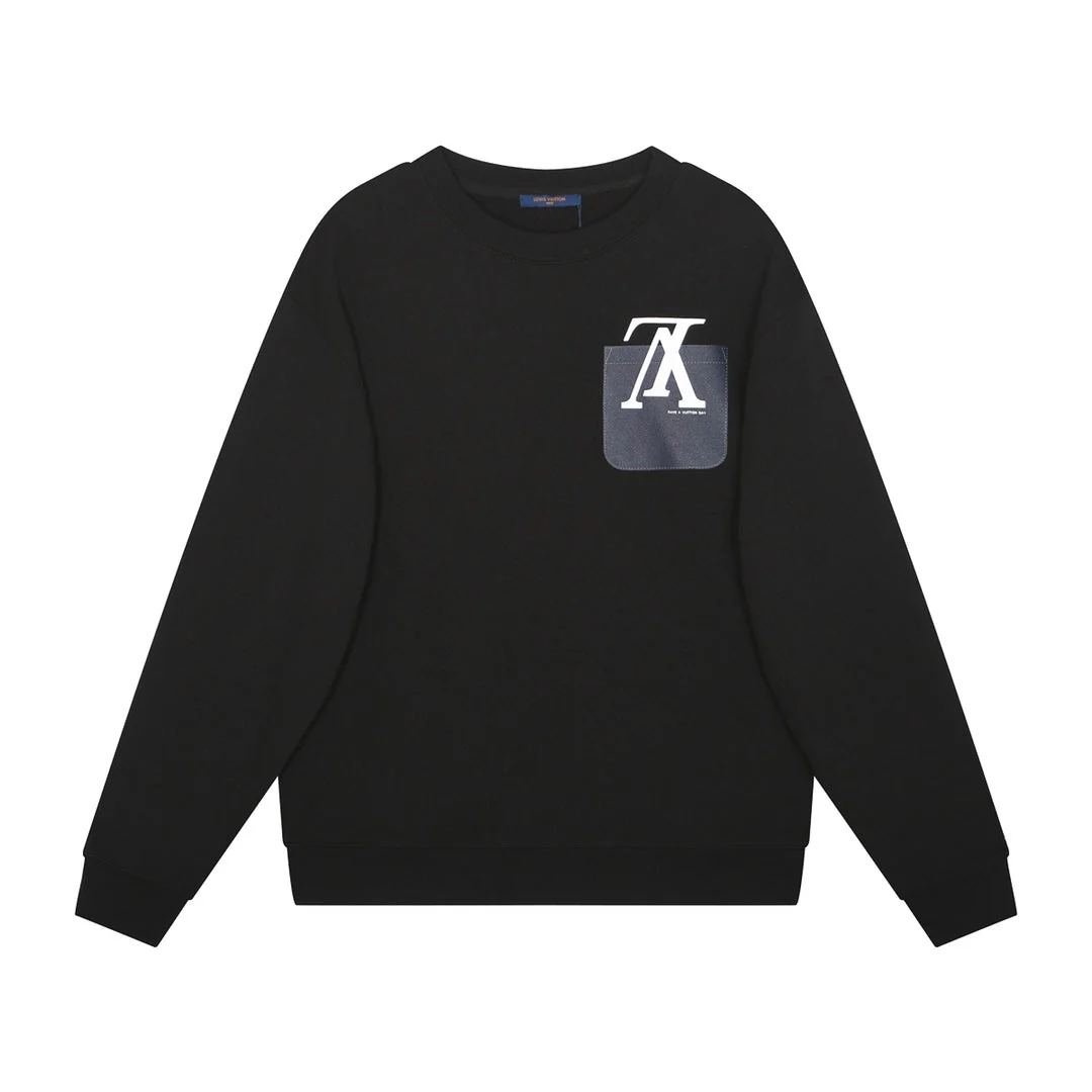 Pocket Print Sweatshirt