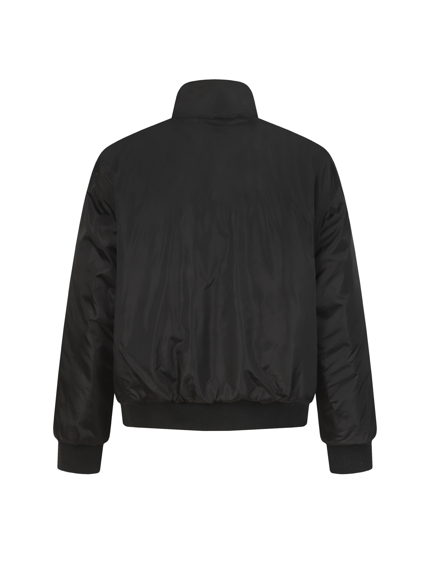 Nylon zippered cotton jacket