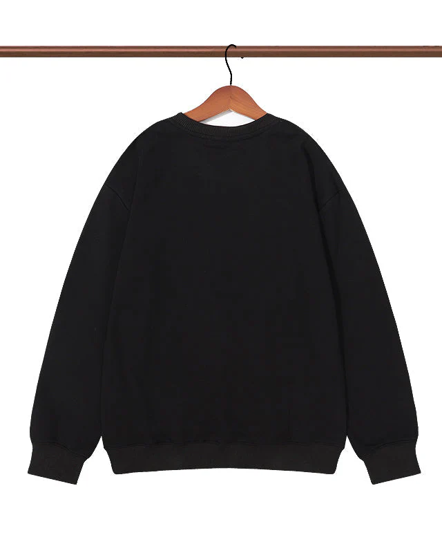 knitted embroidered sweatshirt