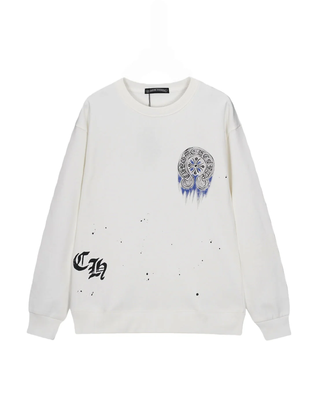 printed cotton sweatshirt