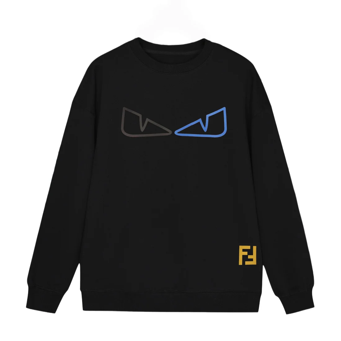 Monster Eyes Pattern Sweatshirt